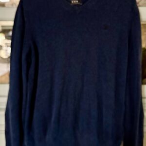 American Eagle Outfitters Deep Blue V-Neck Sweater